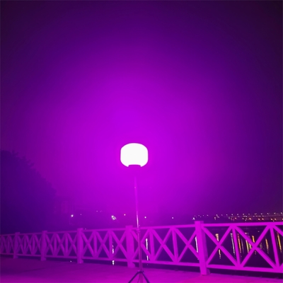 IP65 torre de luz resistente al agua 60W RGB globos LED para decoración de bodas de campamento