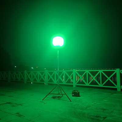 9000lm 15000lm luz de trabajo LED 120W RGB LED torre de luz de globo
