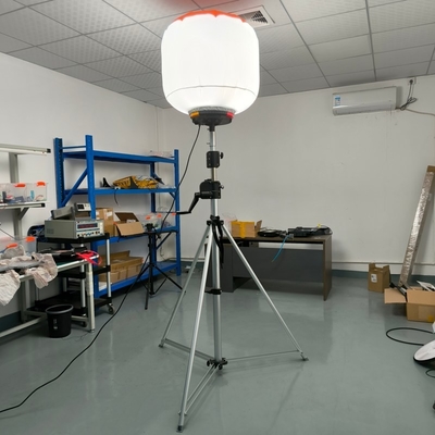 Telescopic Mast Tripod Emergencia LED Construcción de trabajo luz con generador 3.8m de altura