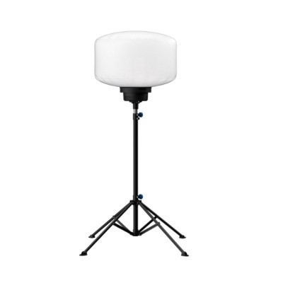 Configuración rápida y conveniente para minería, luz de trabajo con globo IP65 de 1400W en torre de iluminación móvil