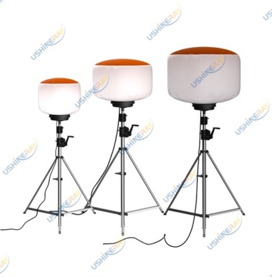 Luz de trabajo de globo de construcción portátil 150W Iluminación de 360 grados de alta potencia LED Estante de trípode