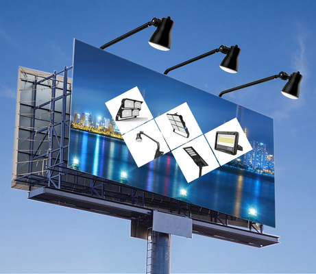 36W 360 Rotación vertical Pancarta publicitaria exterior de LED para la exposición de mercado 5-