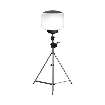 320W Soluciones de iluminación Servicio DIALux evo Diseño 51200lm Tripod Torre de luz para emergencias