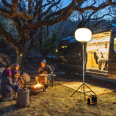 100W UShineray Luces de globo portátiles Torre de luz móvil para publicidad al aire libre e interior