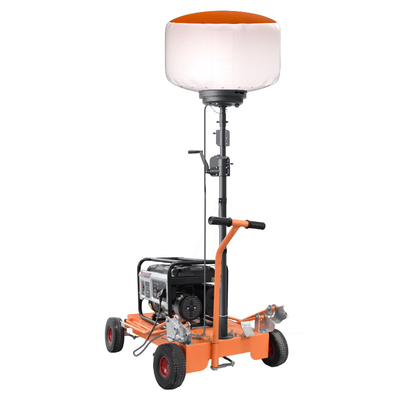 Trolley Balón LED torretas de luz luces de ajuste de 700W torre de iluminación para el desastre