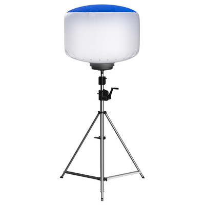 IP65 Luzes de globo LED 1200W Luz de globo inflable móvil para la construcción de carreteras