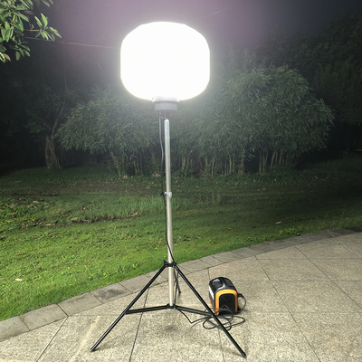 Iluminación de emergencia Iluminación de torre LED 200W Iluminación de globo LED para trabajo temporal en interiores