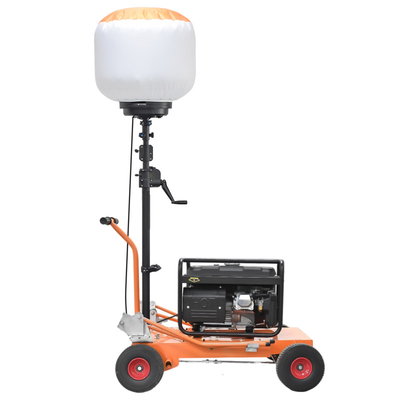 Iluminación de 360 grados Iluminación de globo LED 500W Torre de luz remolcable para exteriores