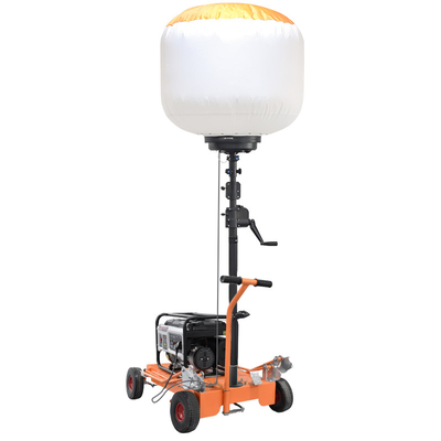 Lámpara de globo LED 600W Iluminación móvil sin resplandor para minería de la construcción