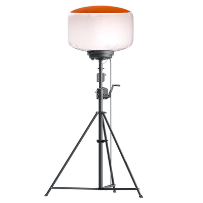 Torre de luz de globo LED de 700W 112000lm Torre de luz de construcción de alto brillo para obras de carretera