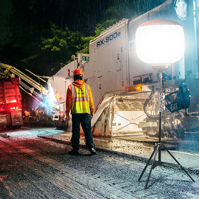 Alta luminosidad Led Light Tower Lights 800W Generador de luz de globo para la construcción
