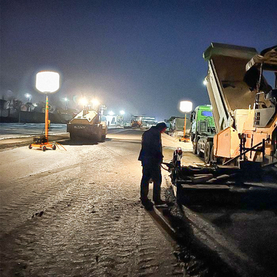Super brillante lámpara de globo LED 1000W LED globo portátil torre de luz para el sitio de construcción