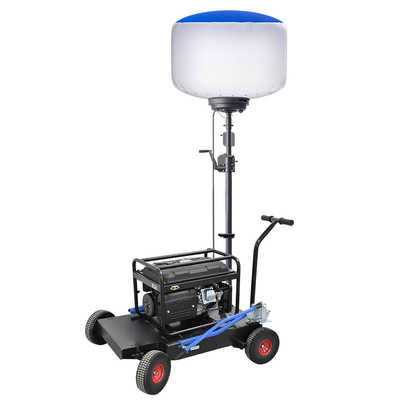 Telescópico Generador de torre de luz portátil portátil de 1400W lámparas de globo led 224000lm