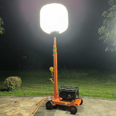 Iluminación Lámpara de luz de globo LED 600W Torre de luz verde para minería