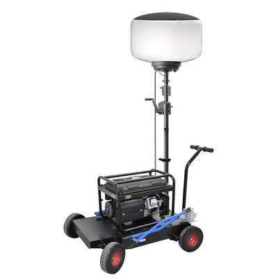 Iluminación Lámpara de luz de globo LED 600W Torre de luz verde para minería