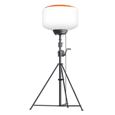 1200W LED Torre de luz de globo 192000lm Portátil Torre de luz generador de lámpara para la iluminación industrial