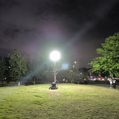 700W Luces de globo Led 112000lm Luz de torre exterior para iluminación industrial