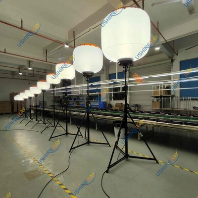 Patente de diseño de trabajo lámpara 600W LED globo de luz torre para las ubicaciones de minería