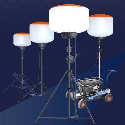 Patente de diseño de trabajo lámpara 600W LED globo de luz torre para las ubicaciones de minería