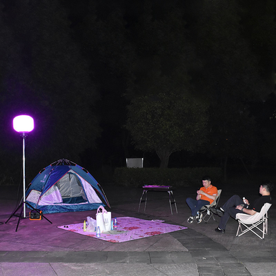 100W LED Tower Light 3000K 5000K Lámpara de globo LED de colores para decoración de eventos