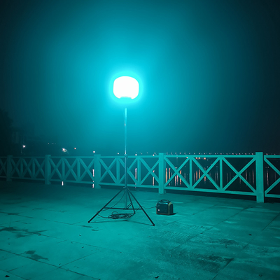 Torre de iluminación móvil de 200W Globos iluminados de colores para eventos de fiesta