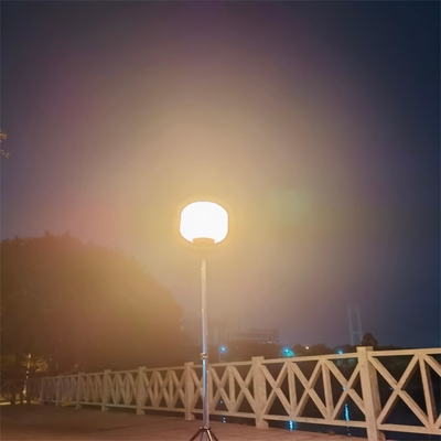 Torre de luz de trípode ligera de 200W RGB Torre de luz de globo portátil para bodas