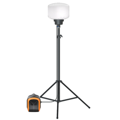 60W LED Luces de globo 2.05m Impermeable Luces de globo Stand Iluminación móvil para campamento