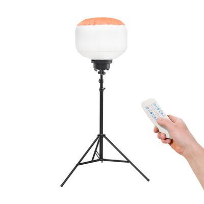 320W Alto brillo de globo Torre de luz ligera fácil rápida configuración para acampar
