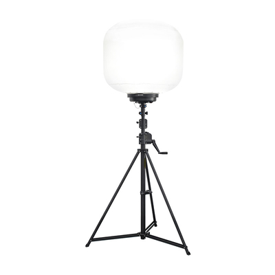 Torre de luz de globo portátil de 500W 160lm / W Alto brillo para trabajo temporal Luz trabajos de carretera