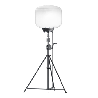 Torre de luz de globo móvil de 700w con alta luminosidad para la construcción y el trabajo de carreteras