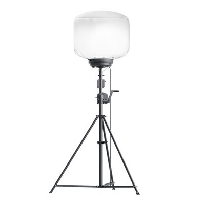 Torre de luz con globo LED con 60 m de distancia de control remoto, 5 minutos de tiempo de inflado y 10 pies de tamaño inflado para necesidades de iluminación versátiles