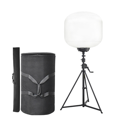 1000W Torre de luz de globo portátil móvil sin sombras Iluminación de seguridad para sitios de construcción, obras de carreteras, fiestas, eventos, luz de rescate