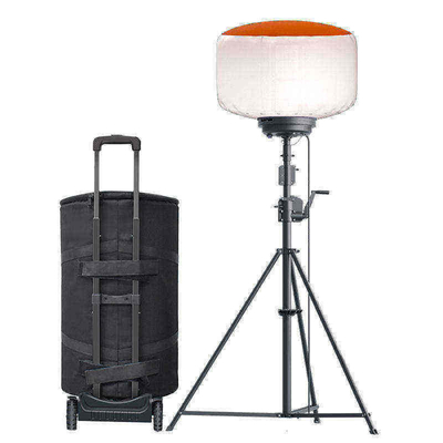 Torre de luz de globo LED portátil de 800W 128000lm IP65 Iluminación 360°