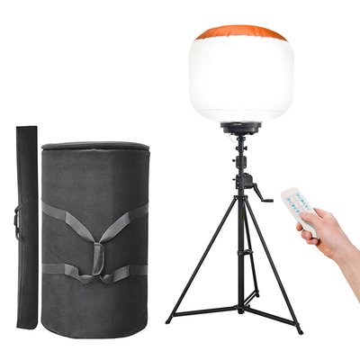 Torre de iluminación de globos LED de 500W IP65 96000LM para el rescate de emergencia